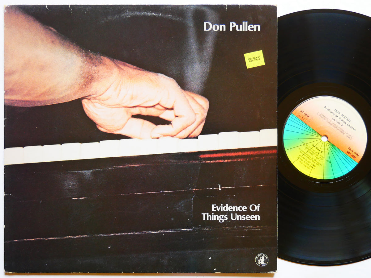 DON PULLEN Evidence Of Things Unseen LP BLACK SAINT BSR 0080 Italy 1984 JAZZ