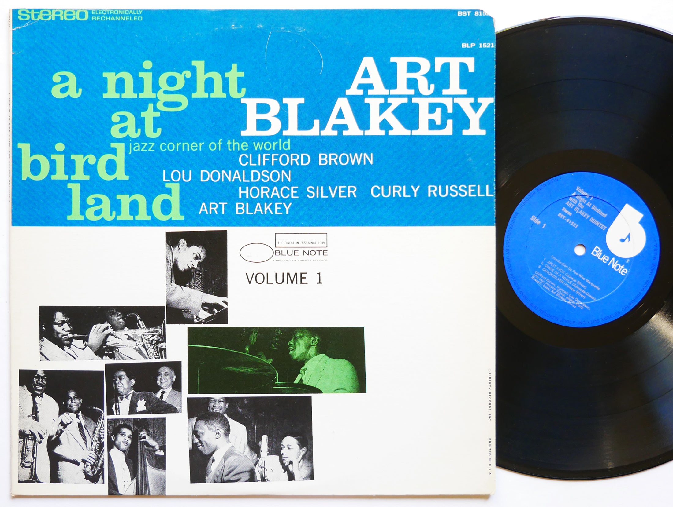 ART BLAKEY A Night At Birdland Vol.1 LP BLUE NOTE 81521 US 1975 Clifford Brown