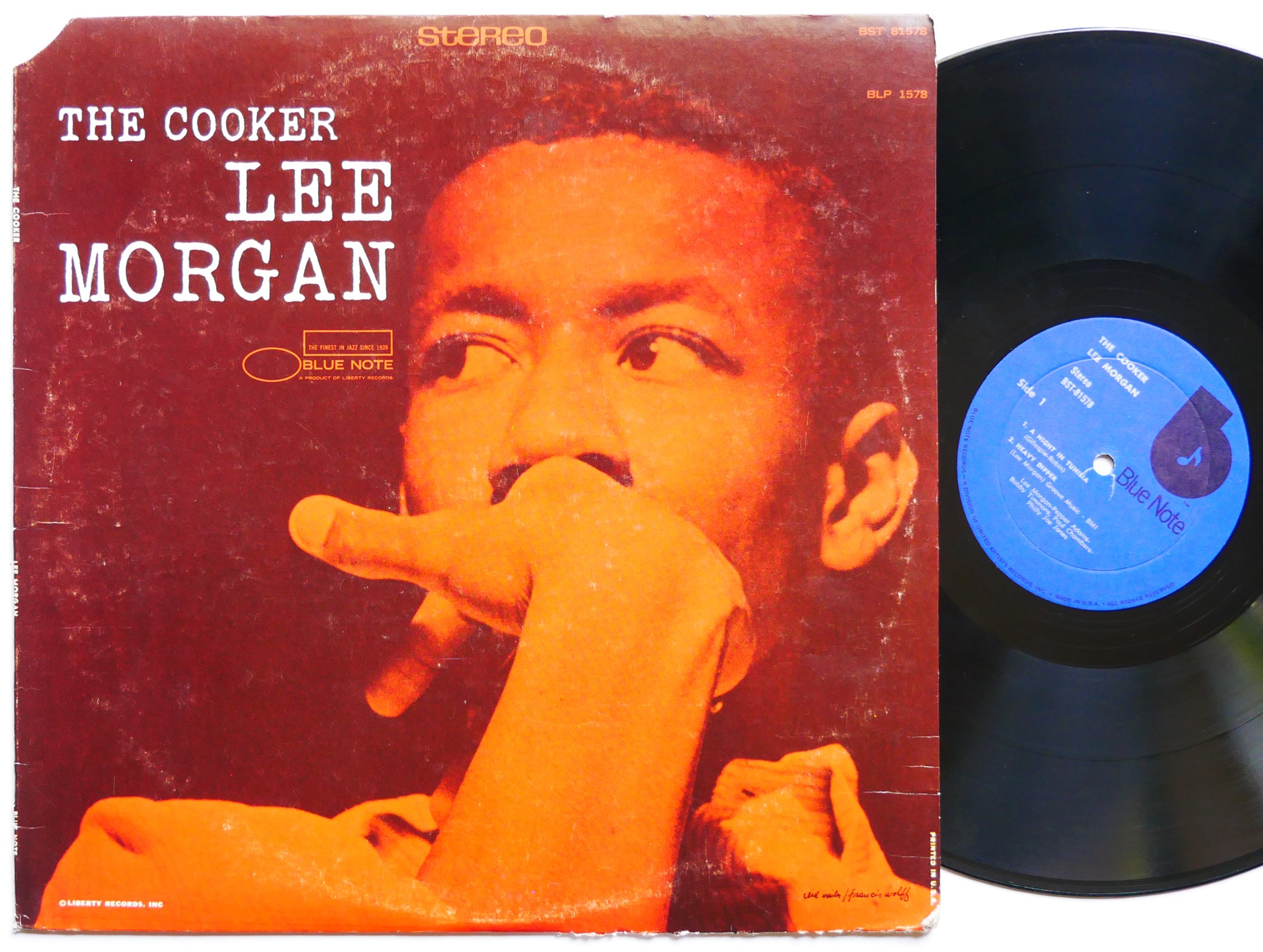 LEE MORGAN The Cooker LP BLUE NOTE BST 81578 US 1973 Bobby Timmons Pepper Adams