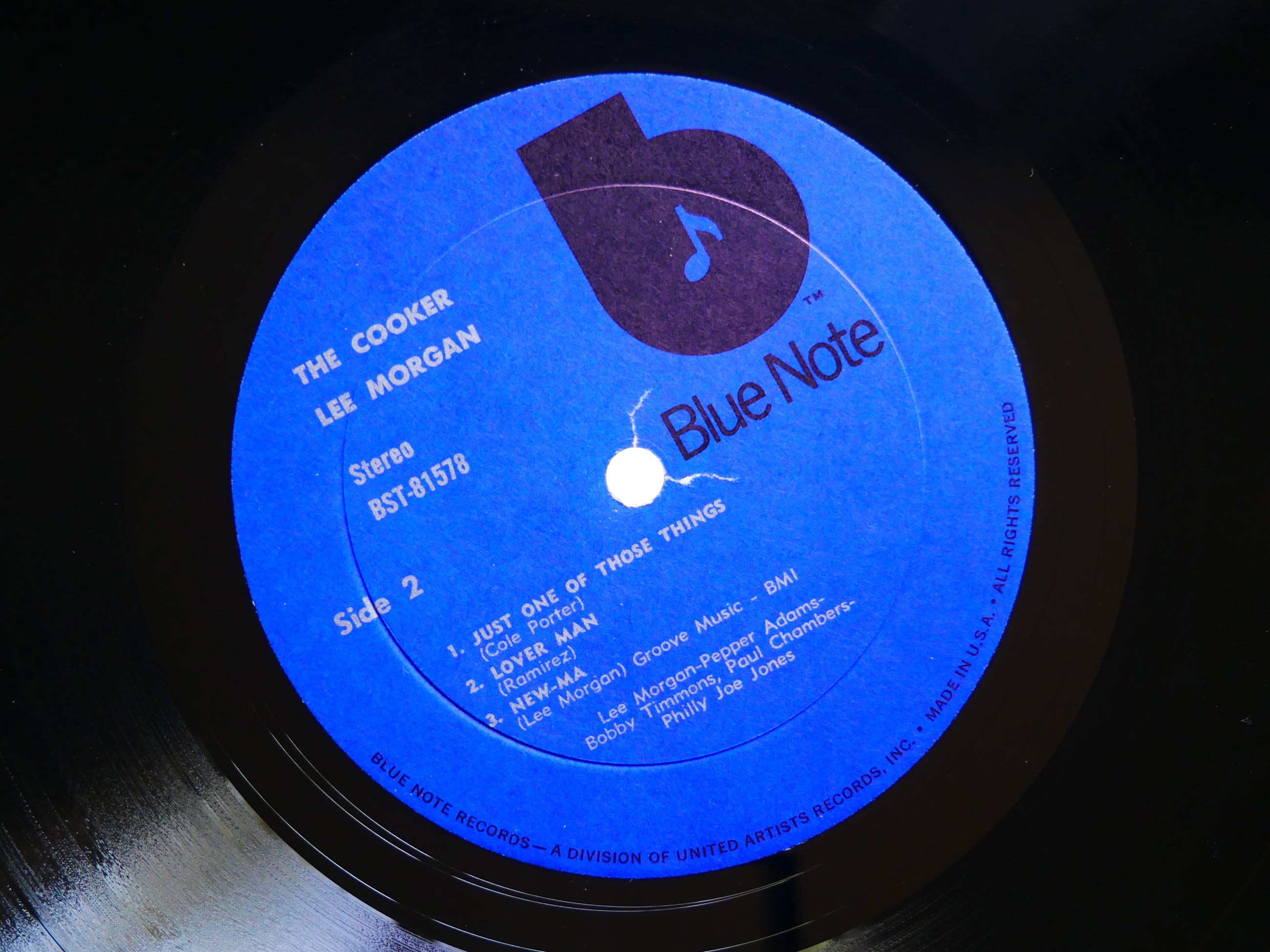 LEE MORGAN The Cooker LP BLUE NOTE BST 81578 US 1973 Bobby Timmons Pepper Adams