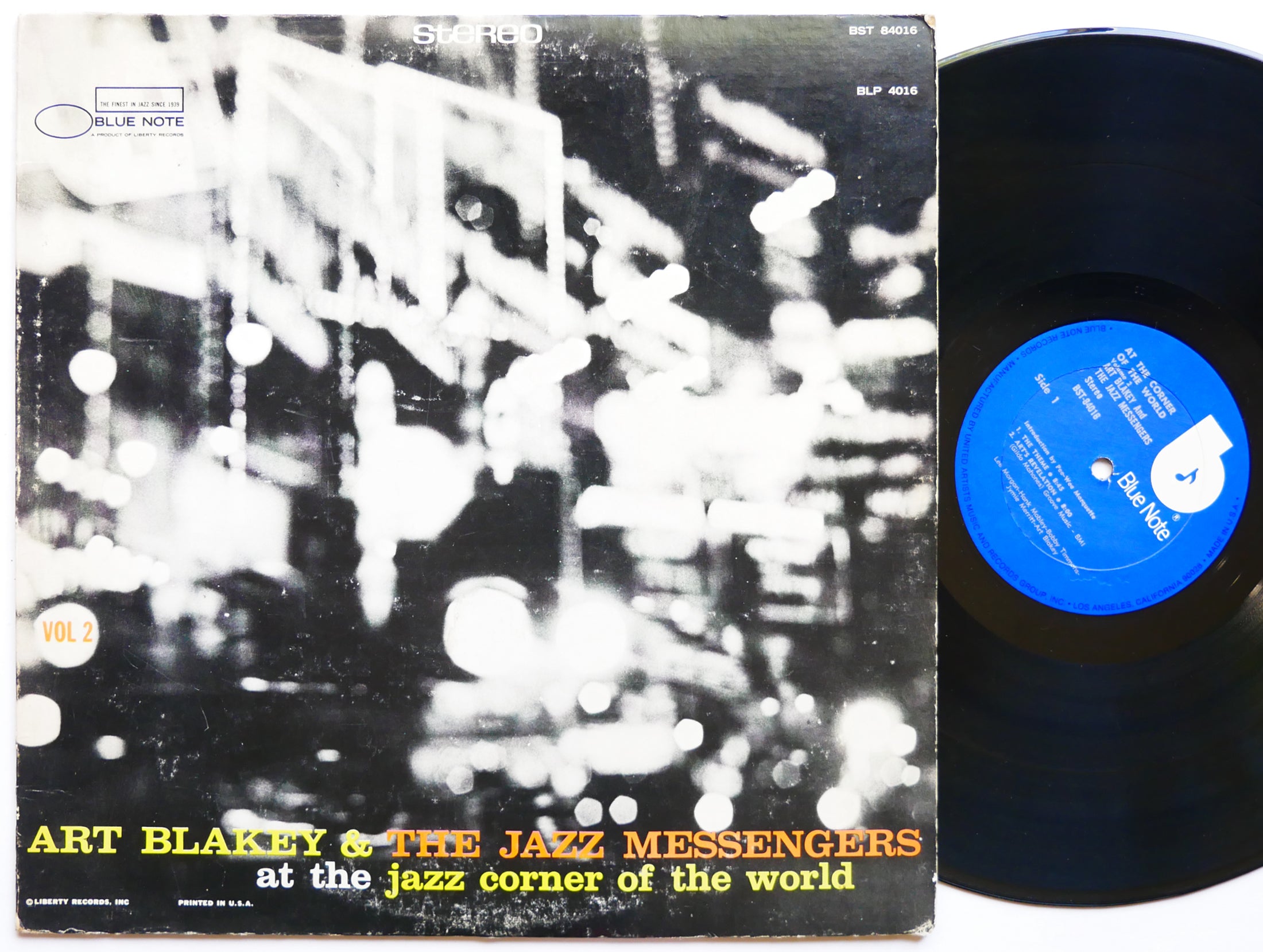 ART BLAKEY At The Jazz Corner Of The World Vol. 2 LP BLUE NOTE BST-84016 US 1977