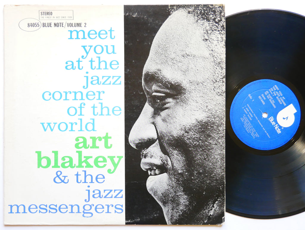 ART BLAKEY Meet You At The Jazz Corner Of The World 2 LP BLUE NOTE 84055 US 1977