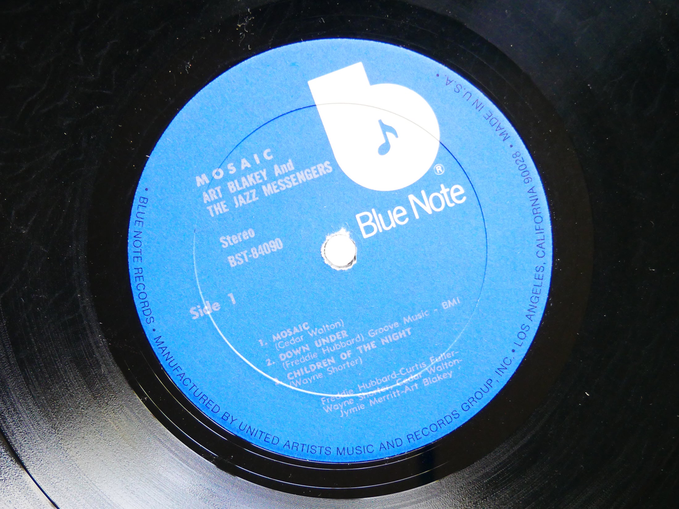 ART BLAKEY Mosaic LP BLUE NOTE BST 84090 US 1978 Wayne Shorter Curtis Fuller