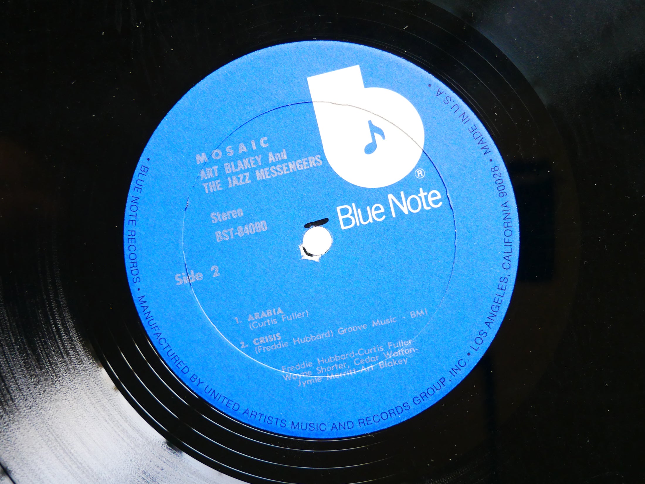 ART BLAKEY Mosaic LP BLUE NOTE BST 84090 US 1978 Wayne Shorter Curtis Fuller
