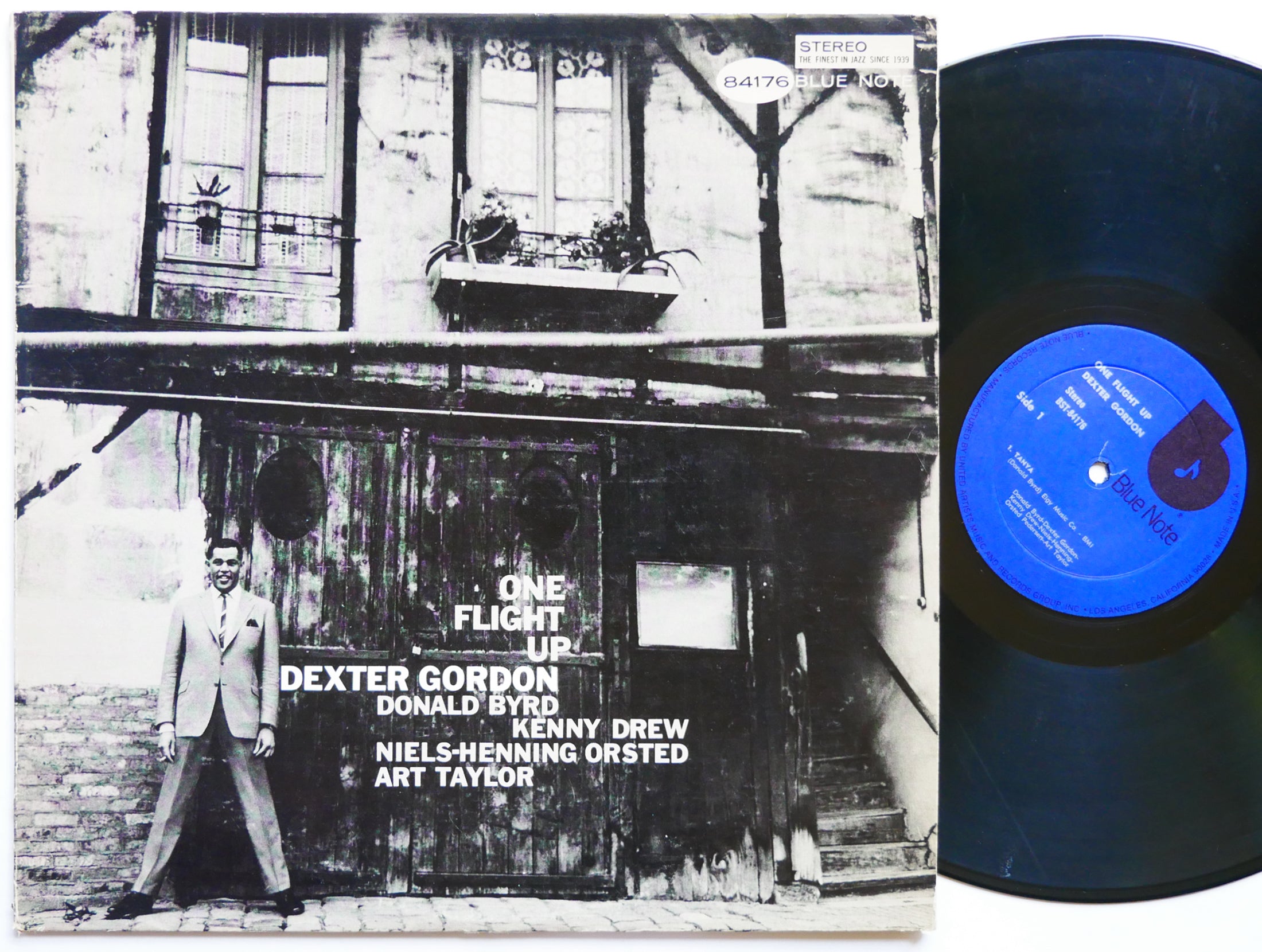 DEXTER GORDON One Flight Up LP BLUE NOTE BST 84176 US 1973 RVG Donald Byrd