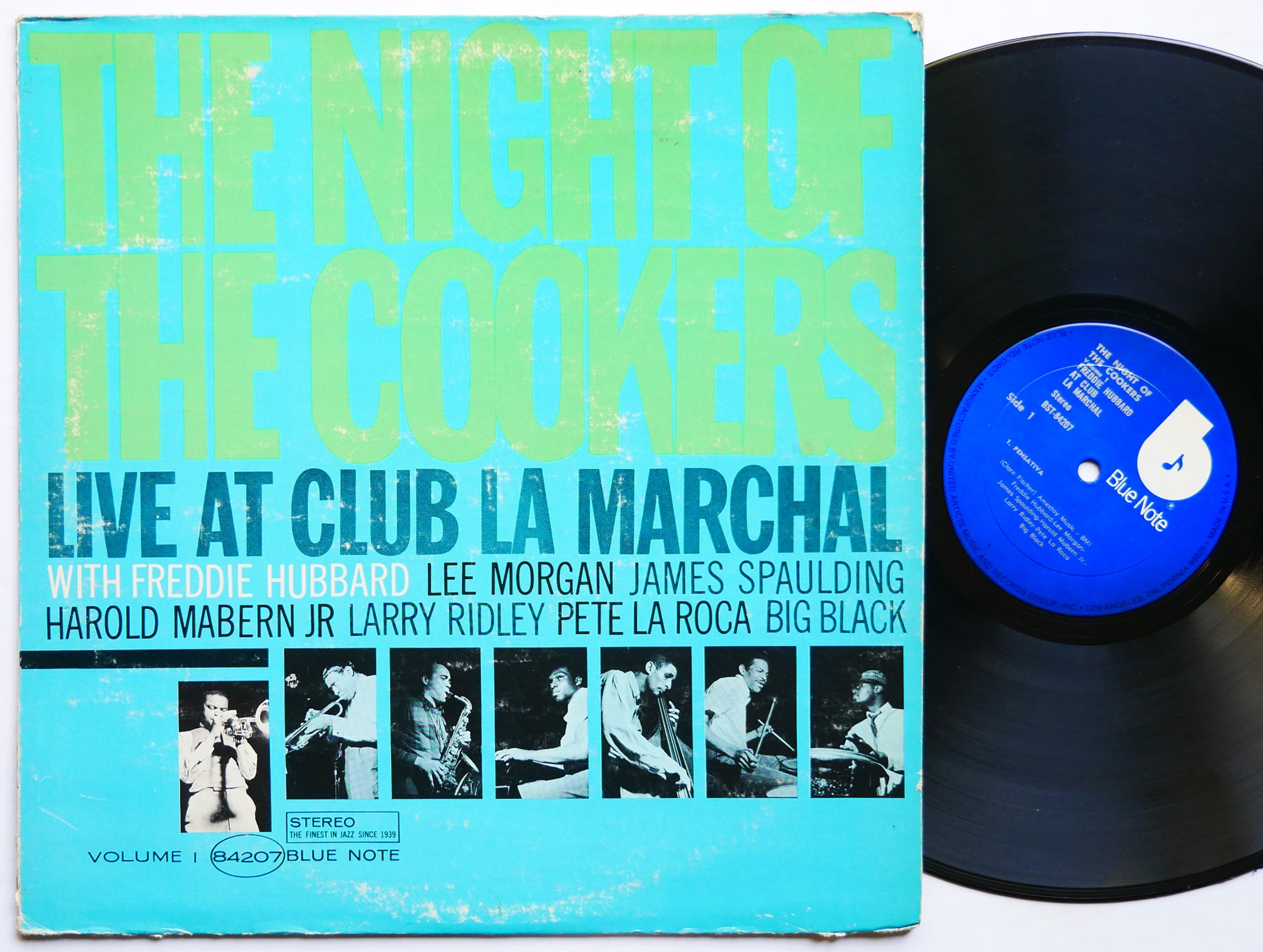 FREDDIE HUBBARD The Night Of The Cookers Vol.1 LP BLUE NOTE BST 84207 US 1977