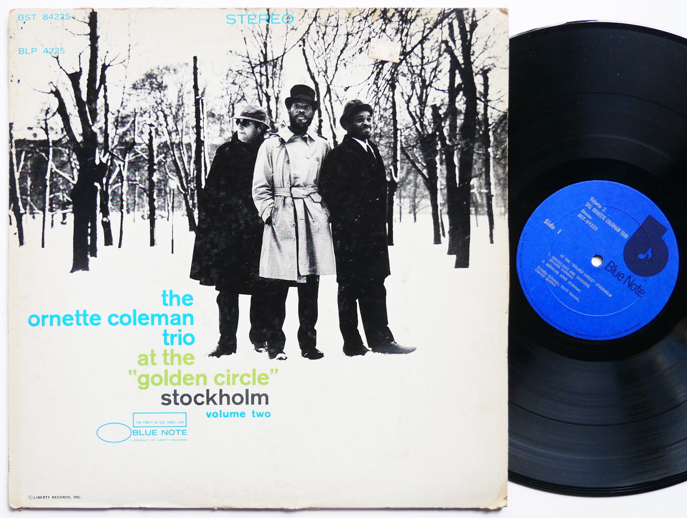ORNETTE COLEMAN TRIO Golden Circle Stockholm Vo 2 LP BLUE NOTE BST 84225 US 1975