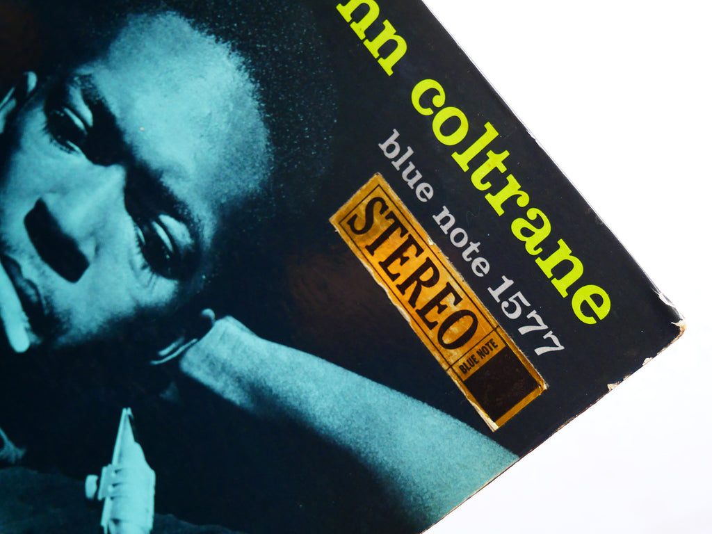 JOHN COLTRANE Blue Train LP BLUE NOTE BST 1577 US 1964 NY RVG EAR Lee Morgan