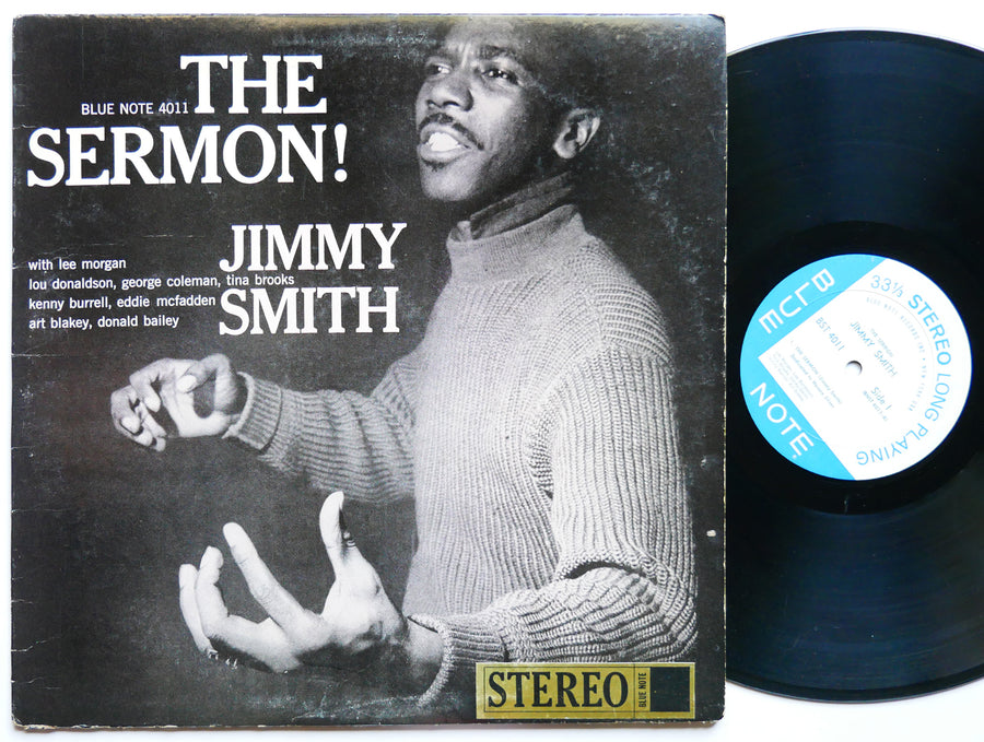 JIMMY SMITH The Sermon! LP BLUE NOTE BST 4011 US 1966 NY Lee Morgan Art Blakey