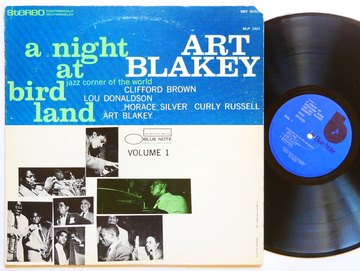 ART BLAKEY A Night At Birdland Vol.1 LP BLUE NOTE 81521 US 1973 Clifford Brown