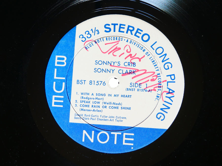 SONNY CLARK Sonny's Crib LP BLUE NOTE BST 81576 US 1966 LIBERTY John Coltrane