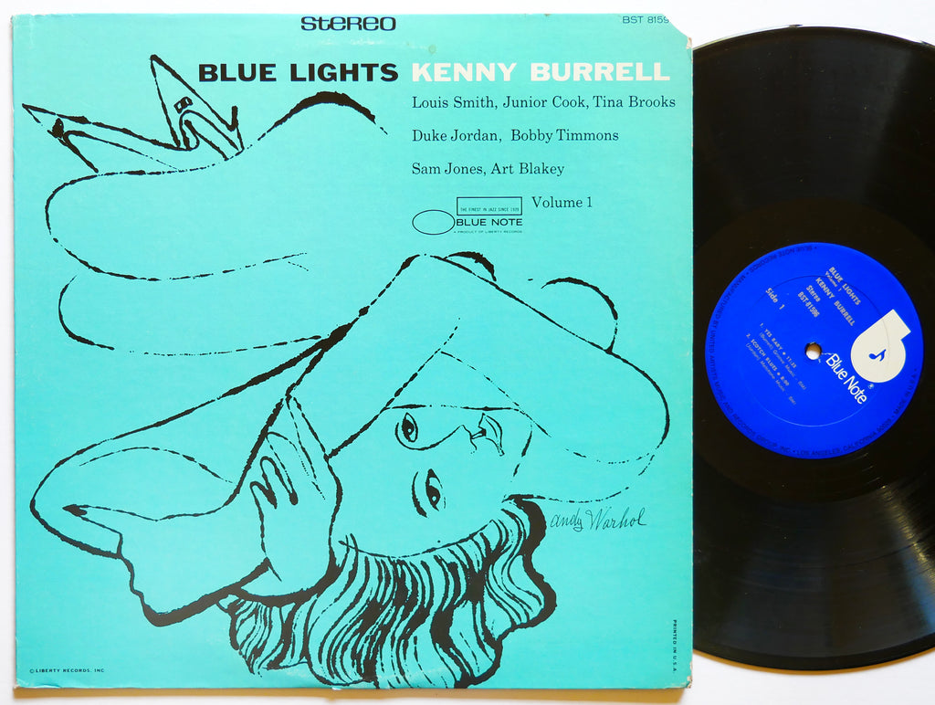 KENNY BURRELL Blue Lights Vol. 1 LP BLUE NOTE BST 81596 US 1975 Tina Brooks VG+