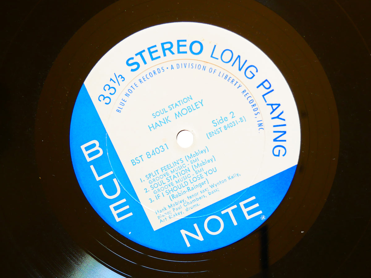 HANK MOBLEY Soul Station LP BLUE NOTE BST 84031 US 1968 LIBERTY Art Blakey