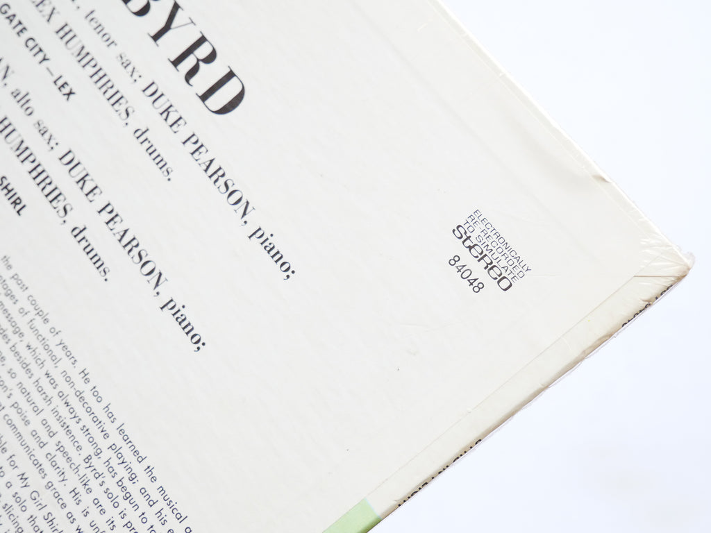 DONALD BYRD Byrd In Flight LP BLUE NOTE 84048 US 1966 LIBERTY Hank Mobley CLEAN