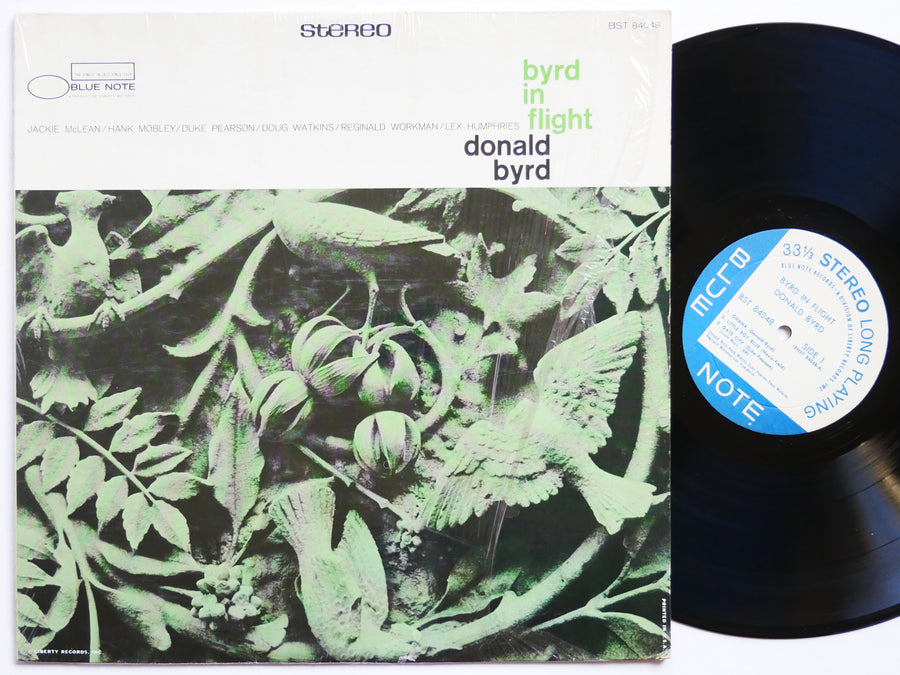 DONALD BYRD Byrd In Flight LP BLUE NOTE 84048 US 1966 LIBERTY Hank Mobley CLEAN