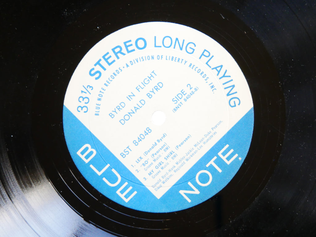 DONALD BYRD Byrd In Flight LP BLUE NOTE 84048 US 1966 LIBERTY Hank Mobley CLEAN