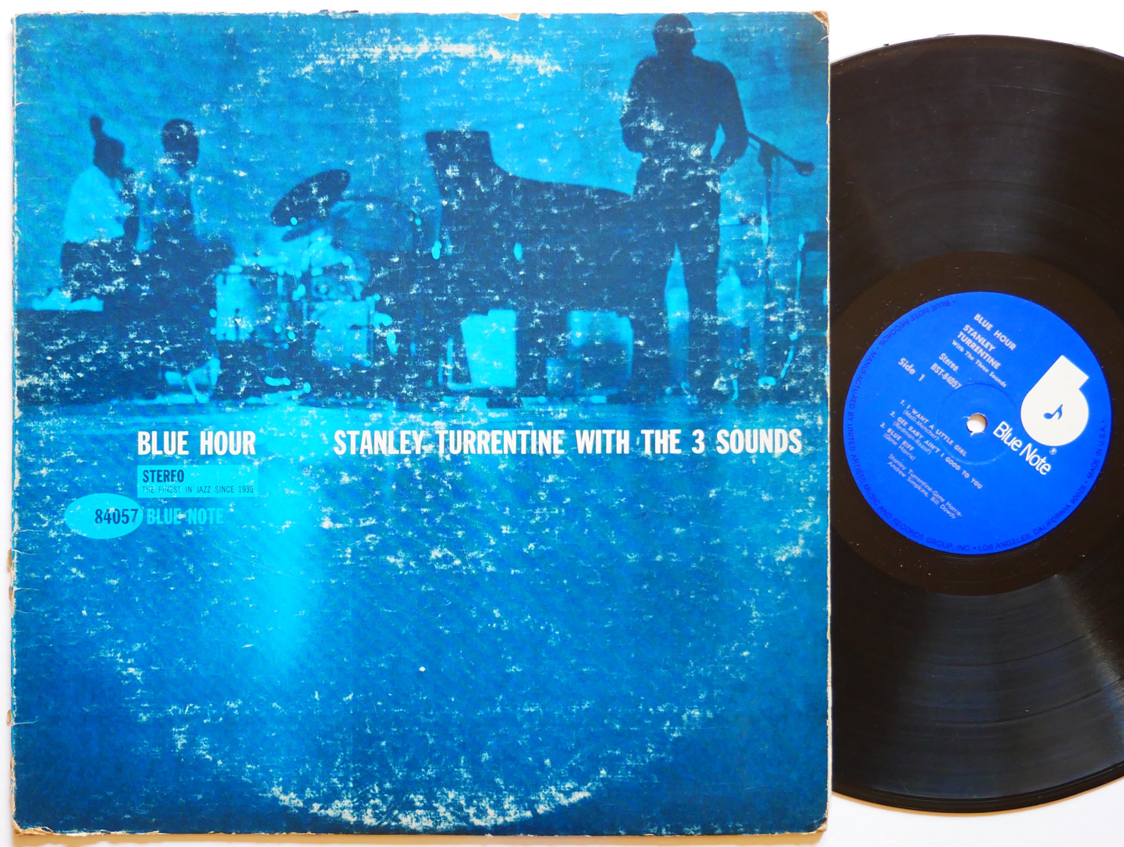 STANLEY TURRENTINE THREE SOUNDS Blue Hour LP BLUE NOTE BST 84057 US 1975 RVG