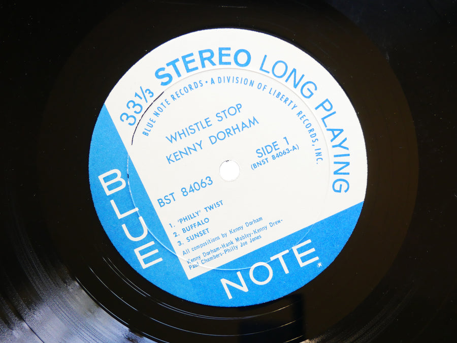 KENNY DORHAM Whistle Stop LP BLUE NOTE BST 84063 US 1967 LIBERTY Hank Mobley