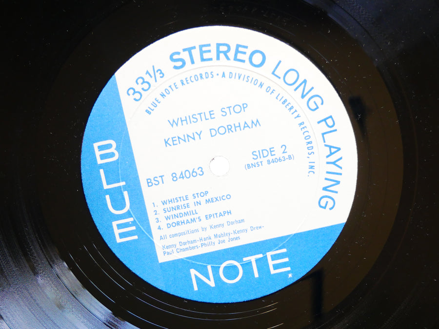 KENNY DORHAM Whistle Stop LP BLUE NOTE BST 84063 US 1967 LIBERTY Hank Mobley