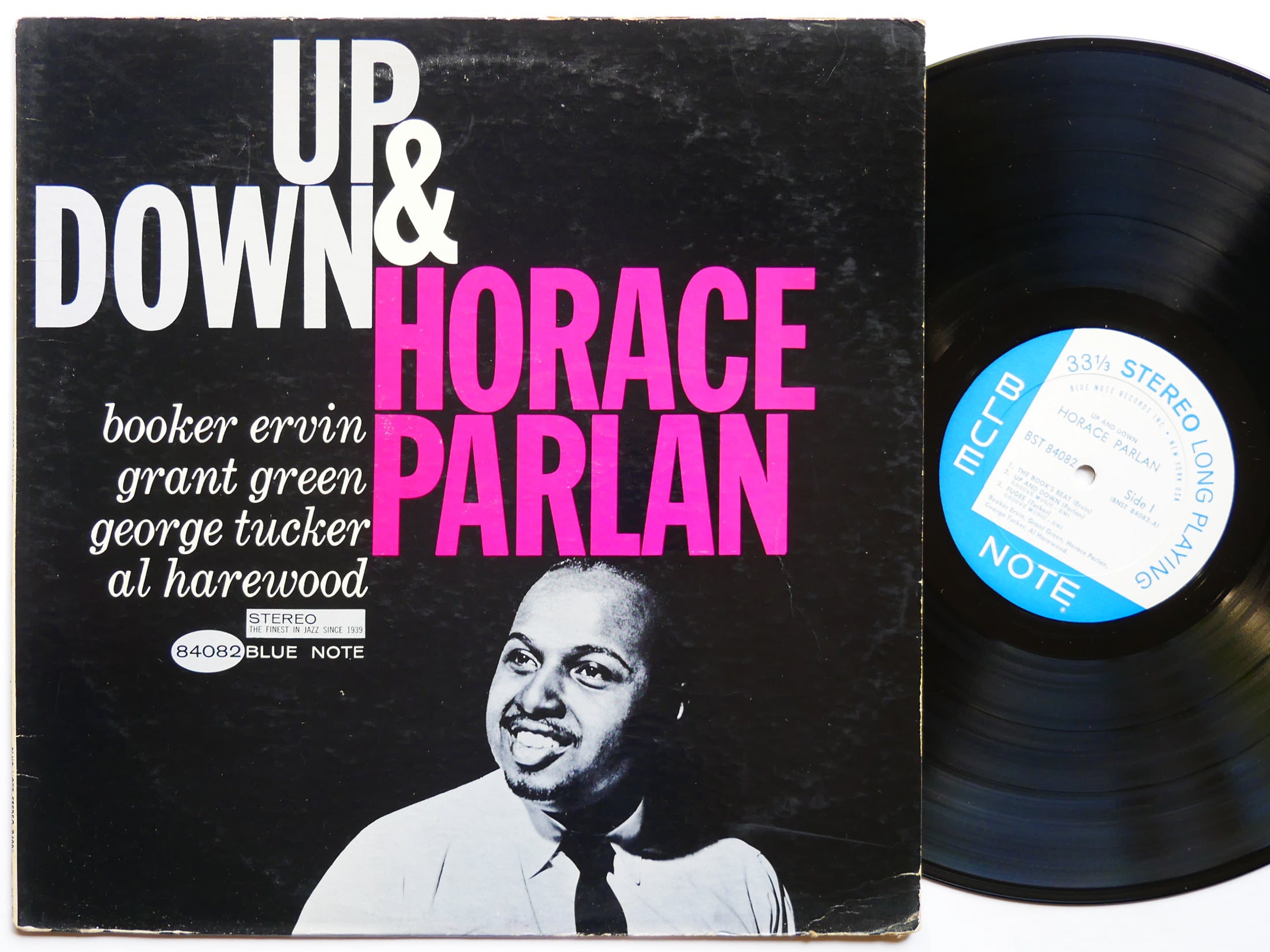 HORACE PARLAN Up & Down LP BLUE NOTE BST 84082 NY RVG Booker Ervin Grant Green