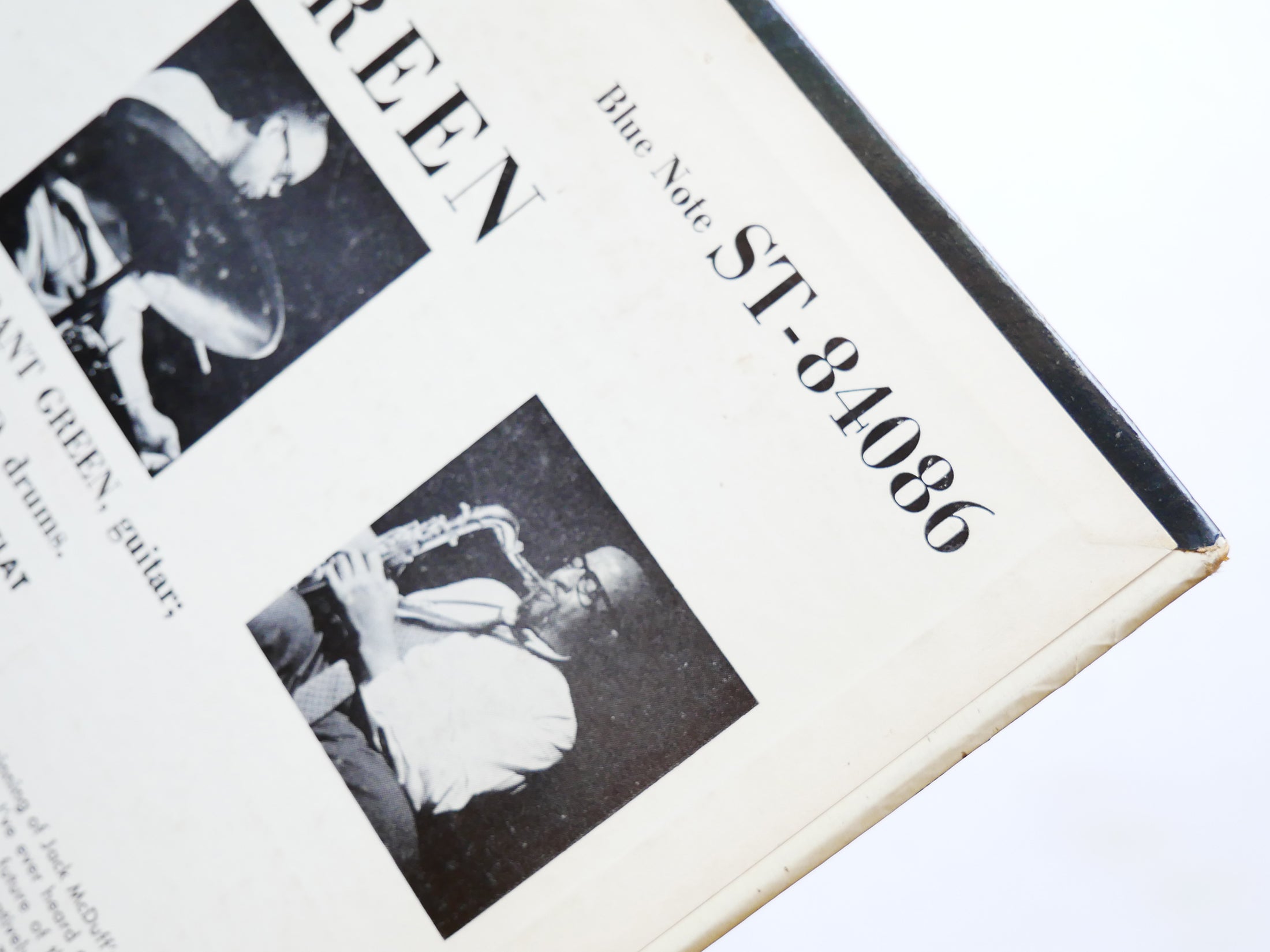 GRANT GREEN Grantstand LP BLUE NOTE BST 84086 US 1962 RVG NY EAR Yusef Lateef
