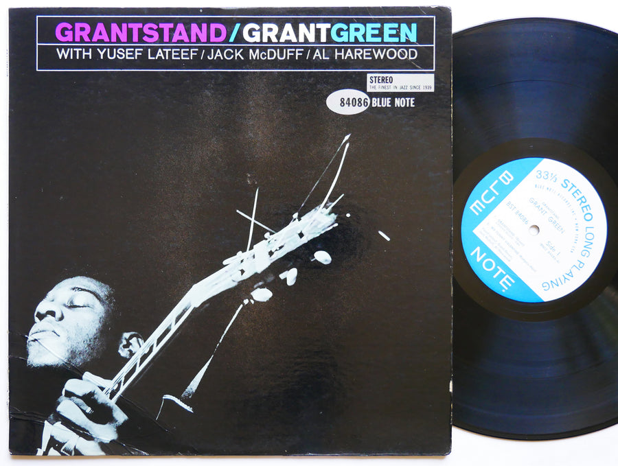 GRANT GREEN Grantstand LP BLUE NOTE BST 84086 US 1962 RVG NY EAR Yusef Lateef