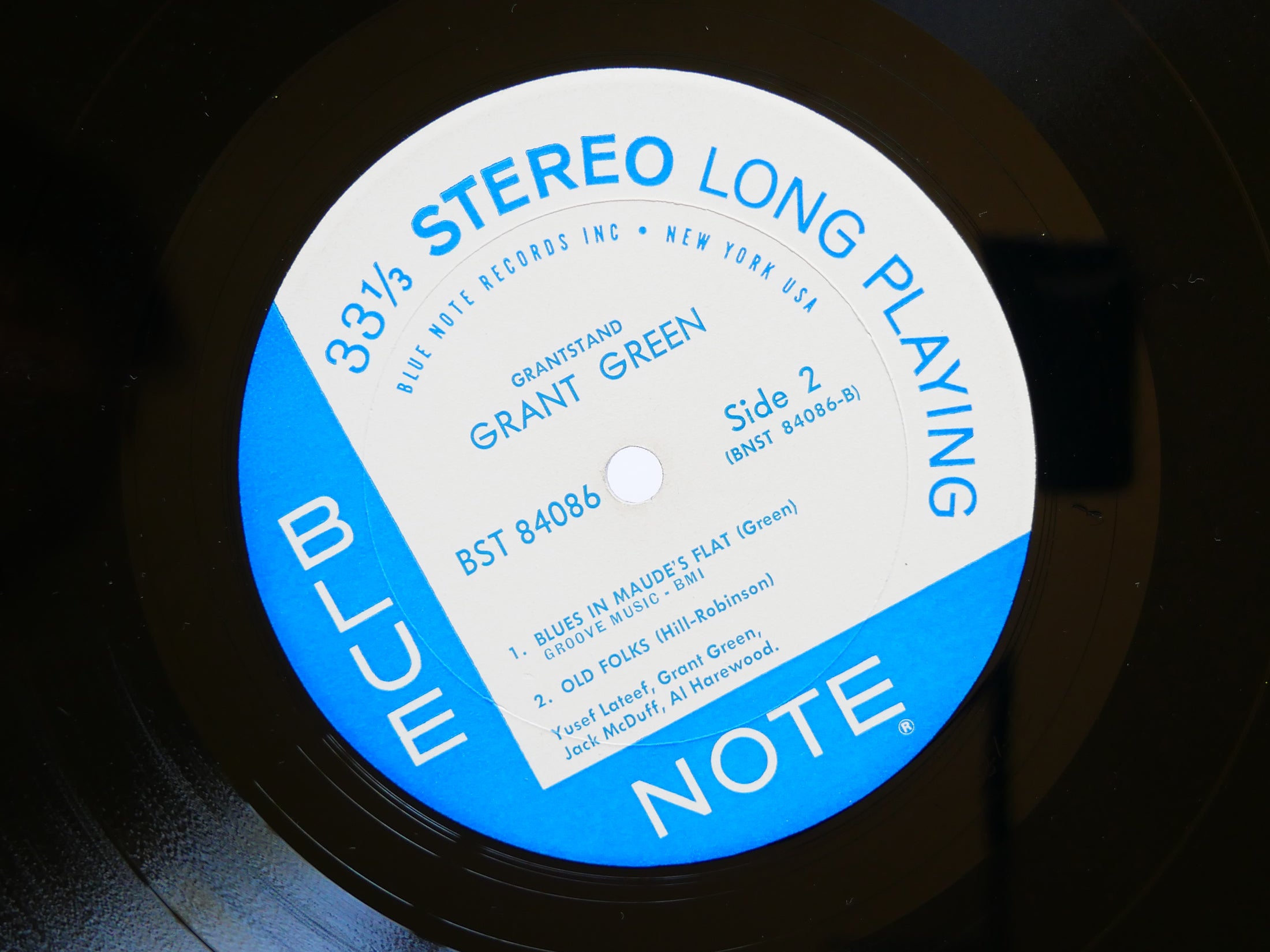 GRANT GREEN Grantstand LP BLUE NOTE BST 84086 US 1962 RVG NY EAR Yusef Lateef