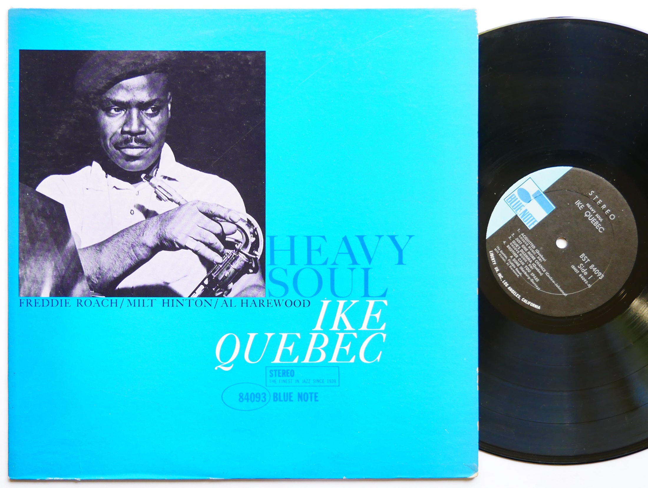 IKE QUEBEC Heavy Soul LP BLUE NOTE BST 84093 US 1970 RVG Freddie Roach CLEAN