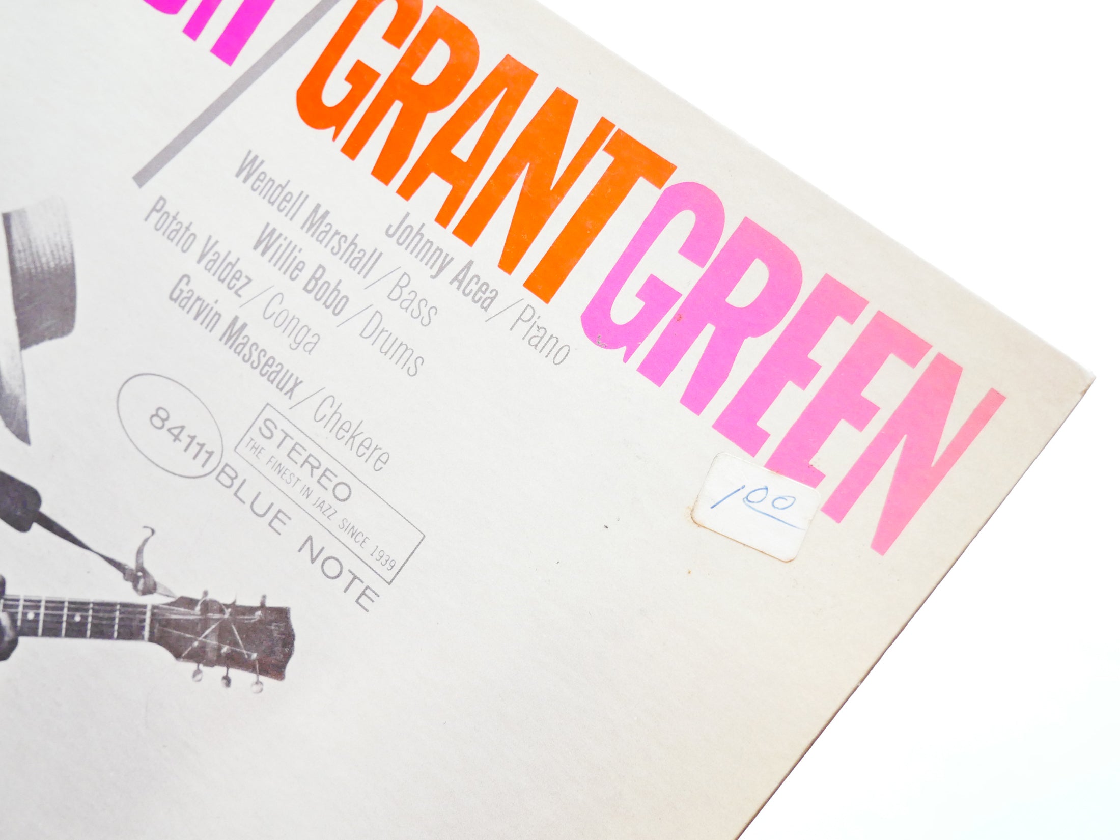 GRANT GREEN The Latin Bit LP BLUE NOTE BST 84111 US 1966 NY USA RVG Willie Bobo