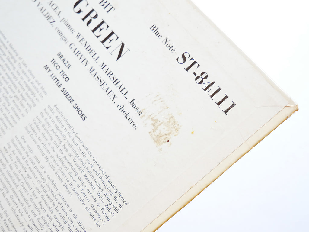 GRANT GREEN The Latin Bit LP BLUE NOTE BST 84111 US 1966 NY USA RVG Willie Bobo