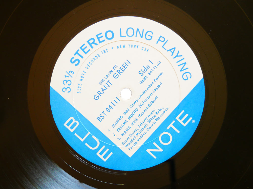 GRANT GREEN The Latin Bit LP BLUE NOTE BST 84111 US 1966 NY USA RVG Willie Bobo