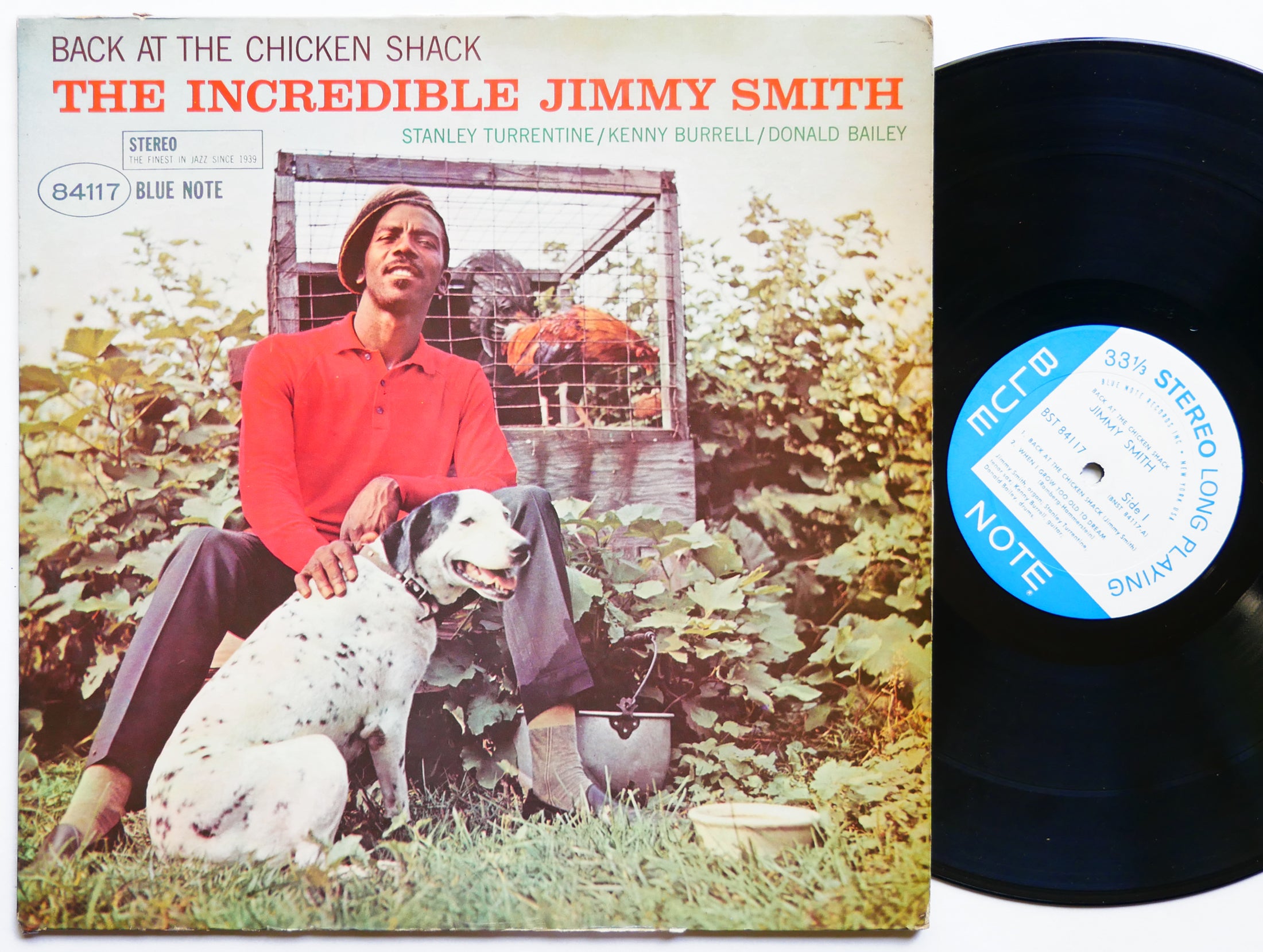 JIMMY SMITH Back At The Chicken Shack LP BLUE NOTE BST 84117 US 1963 NY EAR RVG