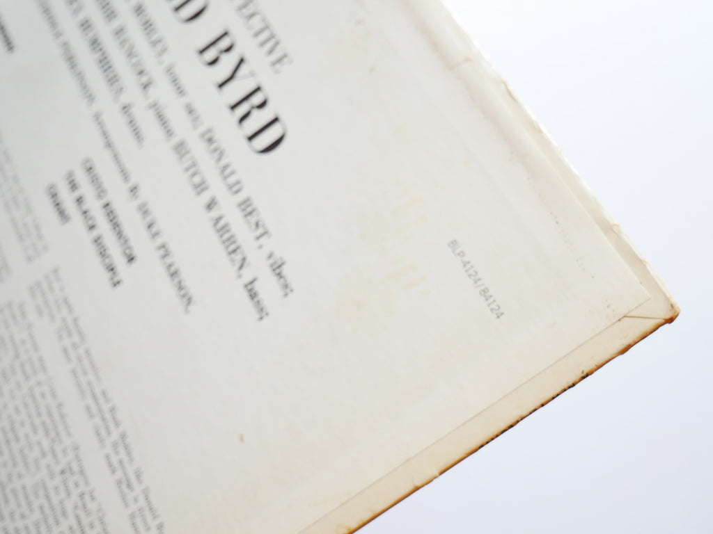 DONALD BYRD A New Perspective LP BLUE NOTE BST 84124 US 1973 RVG Hank Mobley