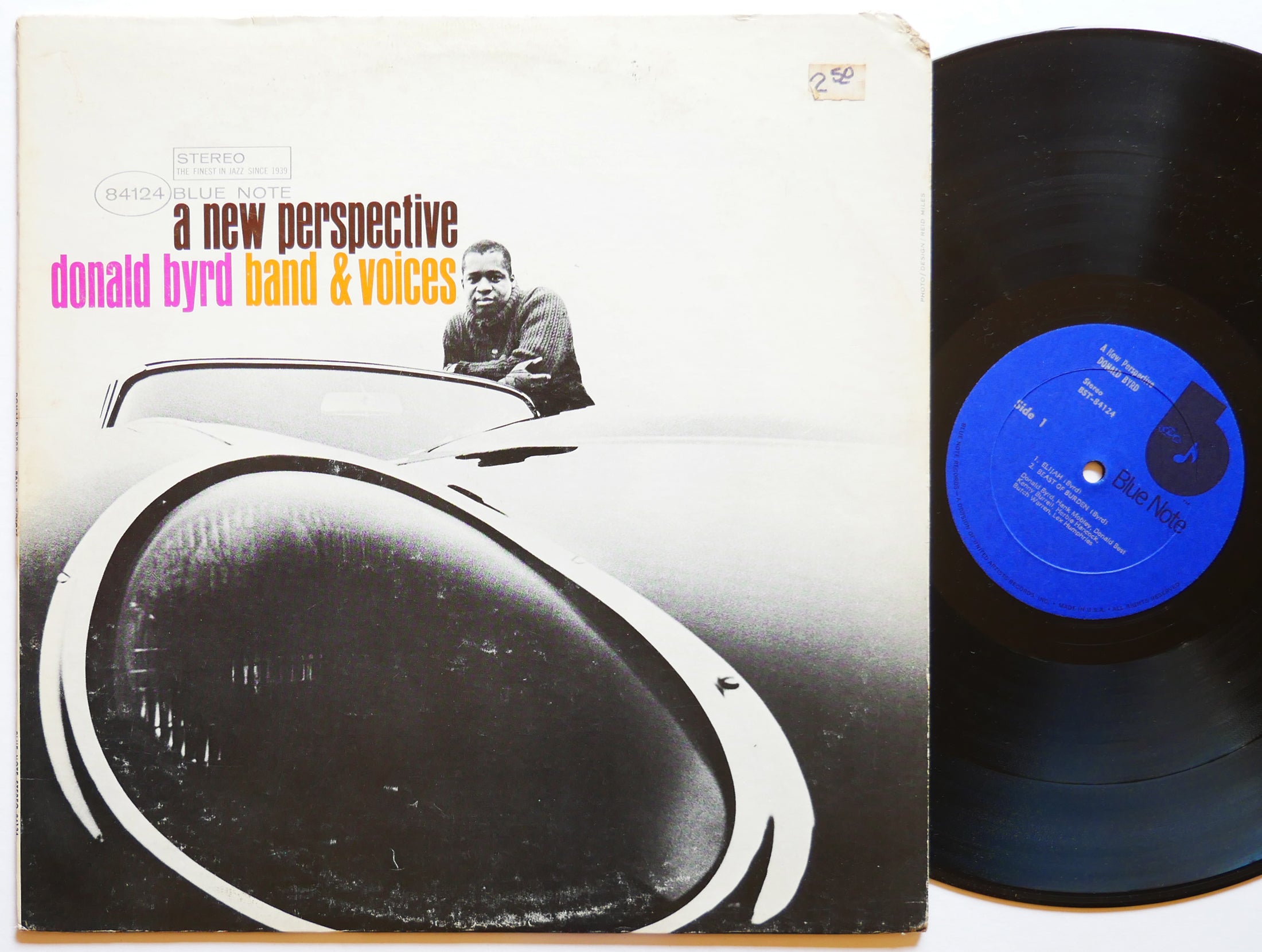 DONALD BYRD A New Perspective LP BLUE NOTE BST 84124 US 1973 RVG Hank Mobley