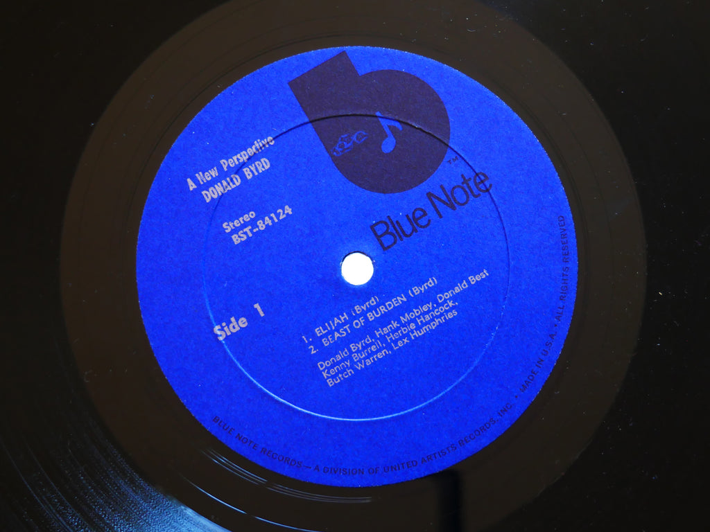 DONALD BYRD A New Perspective LP BLUE NOTE BST 84124 US 1973 RVG Hank Mobley