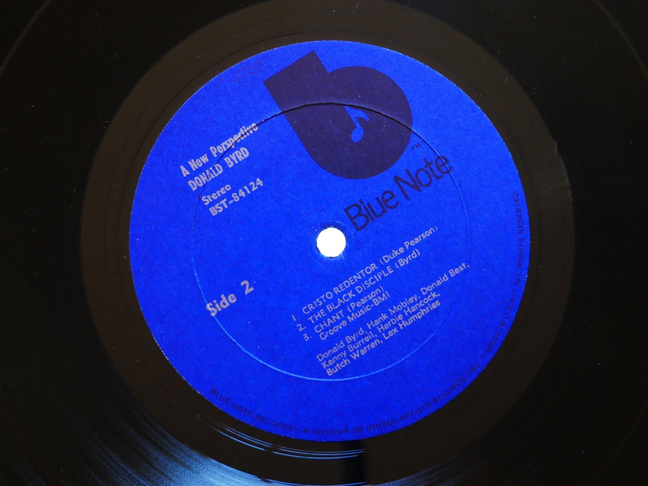 DONALD BYRD A New Perspective LP BLUE NOTE BST 84124 US 1973 RVG Hank Mobley