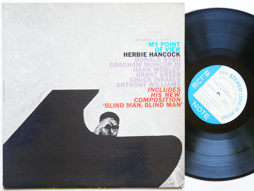 HERBIE HANCOCK My Point Of View LP BLUE NOTE 84126 EAR Hank Mobley Donald Byrd