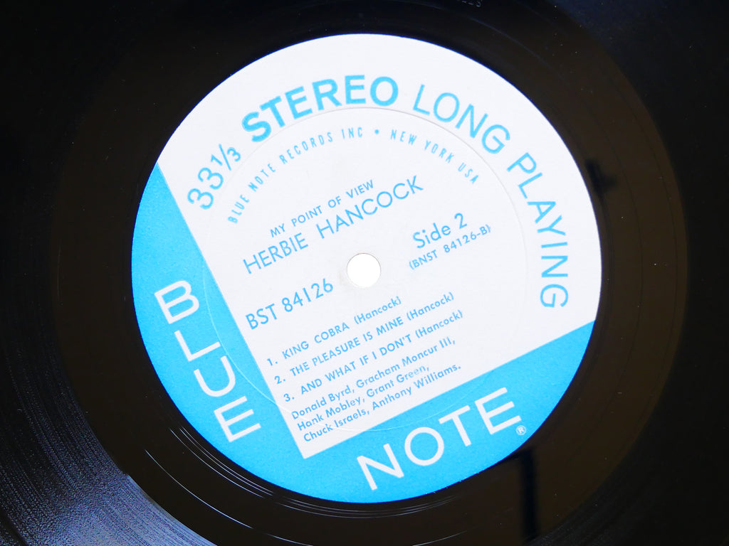 HERBIE HANCOCK My Point Of View LP BLUE NOTE 84126 EAR Hank Mobley Donald Byrd