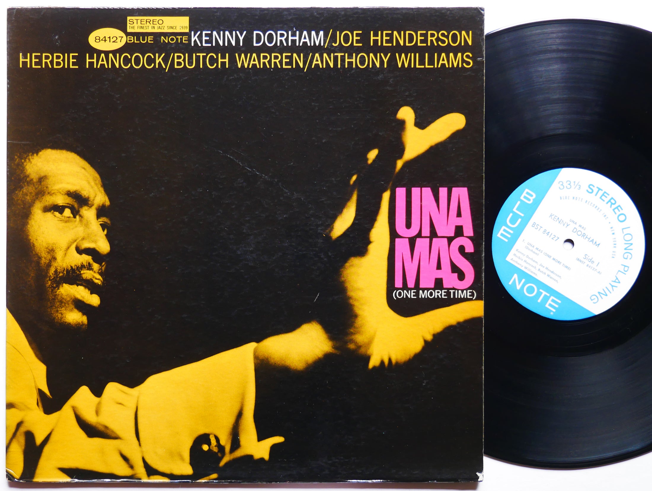 KENNY DORHAM Una Mas LP BLUE NOTE 84127 US 1963 EAR Herbie Hancock Joe Henderson