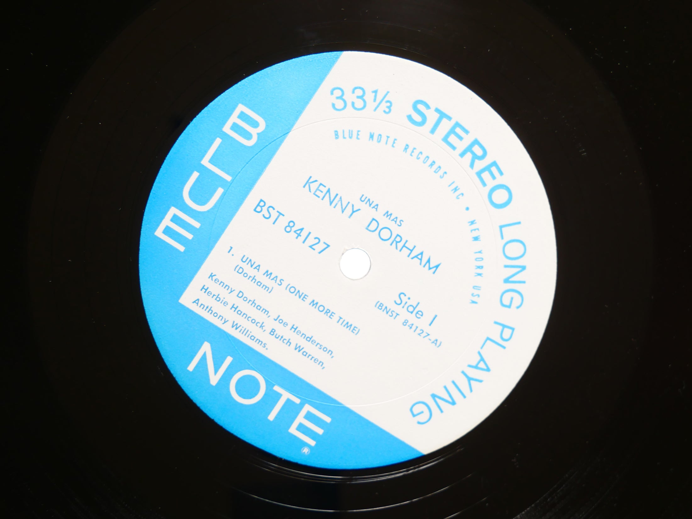 KENNY DORHAM Una Mas LP BLUE NOTE 84127 US 1963 EAR Herbie Hancock Joe Henderson