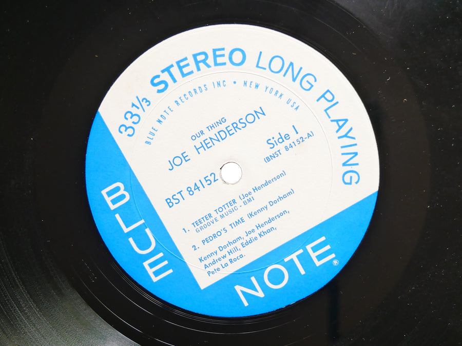 JOE HENDERSON Our Thing LP BLUE NOTE 84152 US 1964 EAR Pete La Roca Kenny Dorham