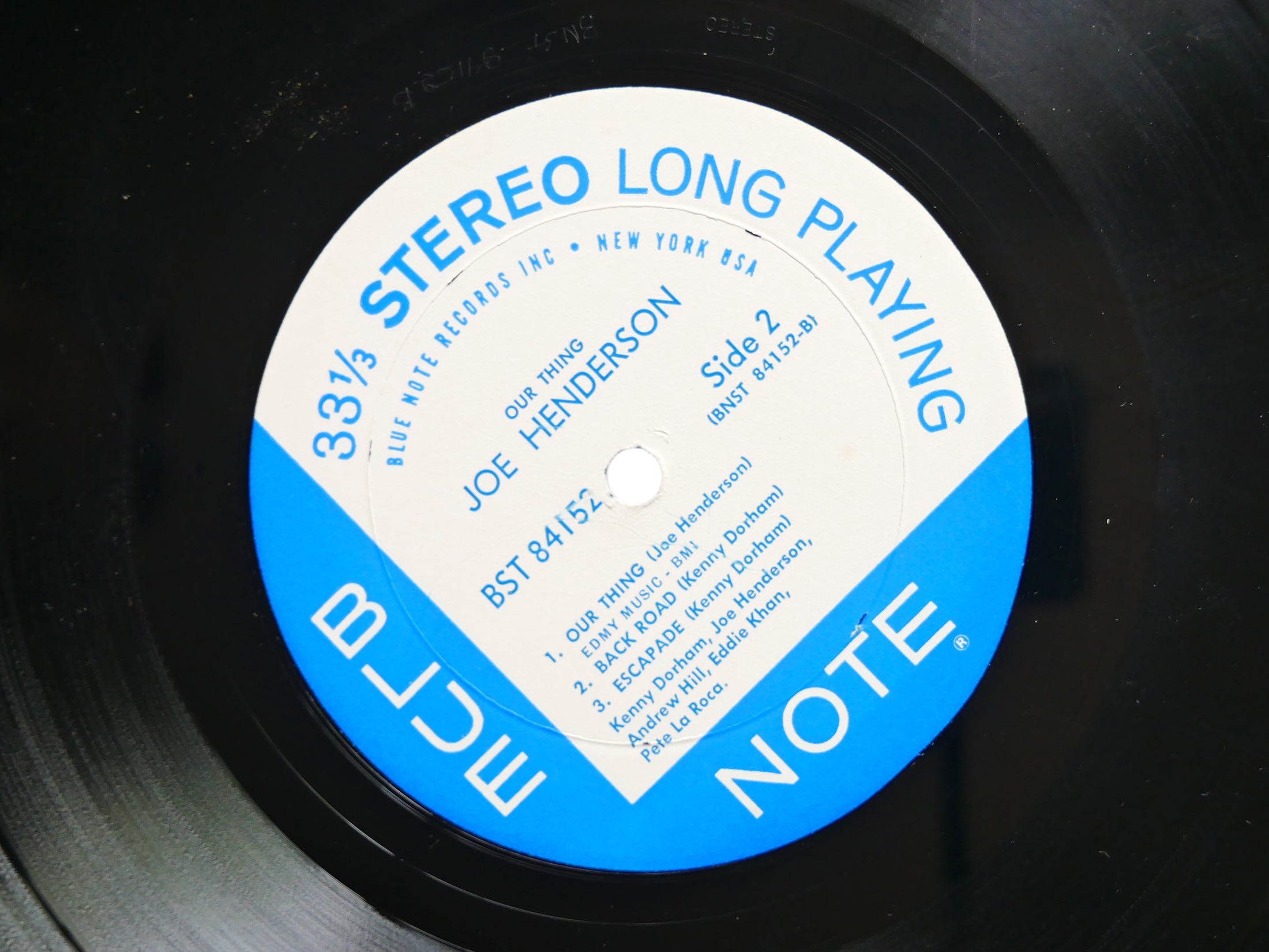 JOE HENDERSON Our Thing LP BLUE NOTE 84152 US 1964 EAR Pete La Roca Kenny Dorham
