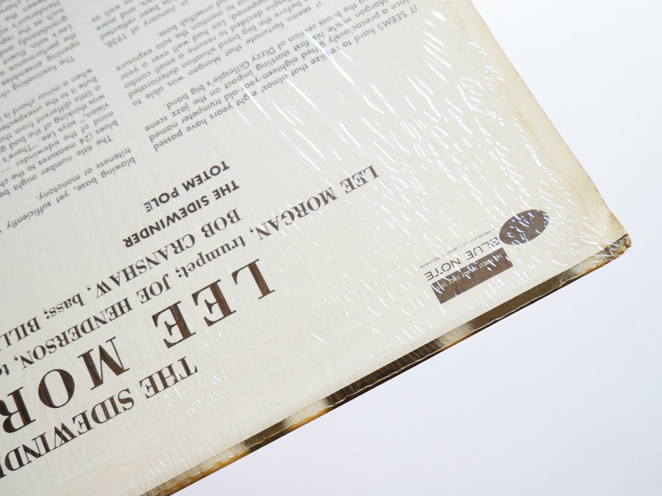 LEE MORGAN The Sidewinder LP BLUE NOTE BST 84157 US 1973 JAZZ Joe Henderson VG+