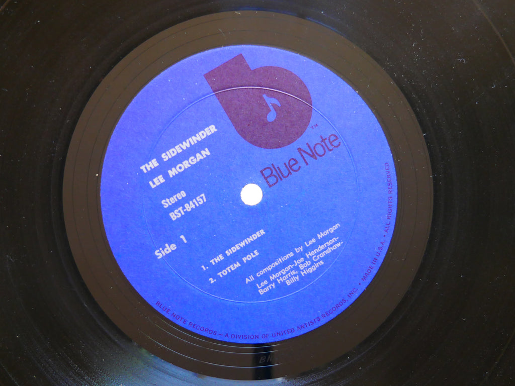 LEE MORGAN The Sidewinder LP BLUE NOTE BST 84157 US 1973 JAZZ Joe Henderson VG+