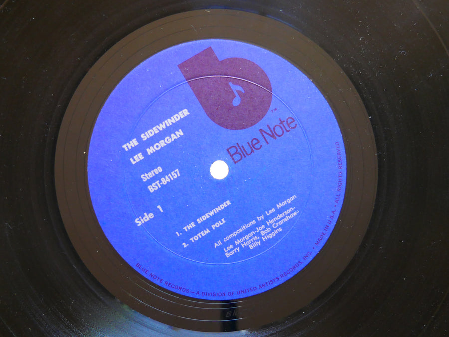 LEE MORGAN The Sidewinder LP BLUE NOTE BST 84157 US 1973 JAZZ Joe Henderson VG+