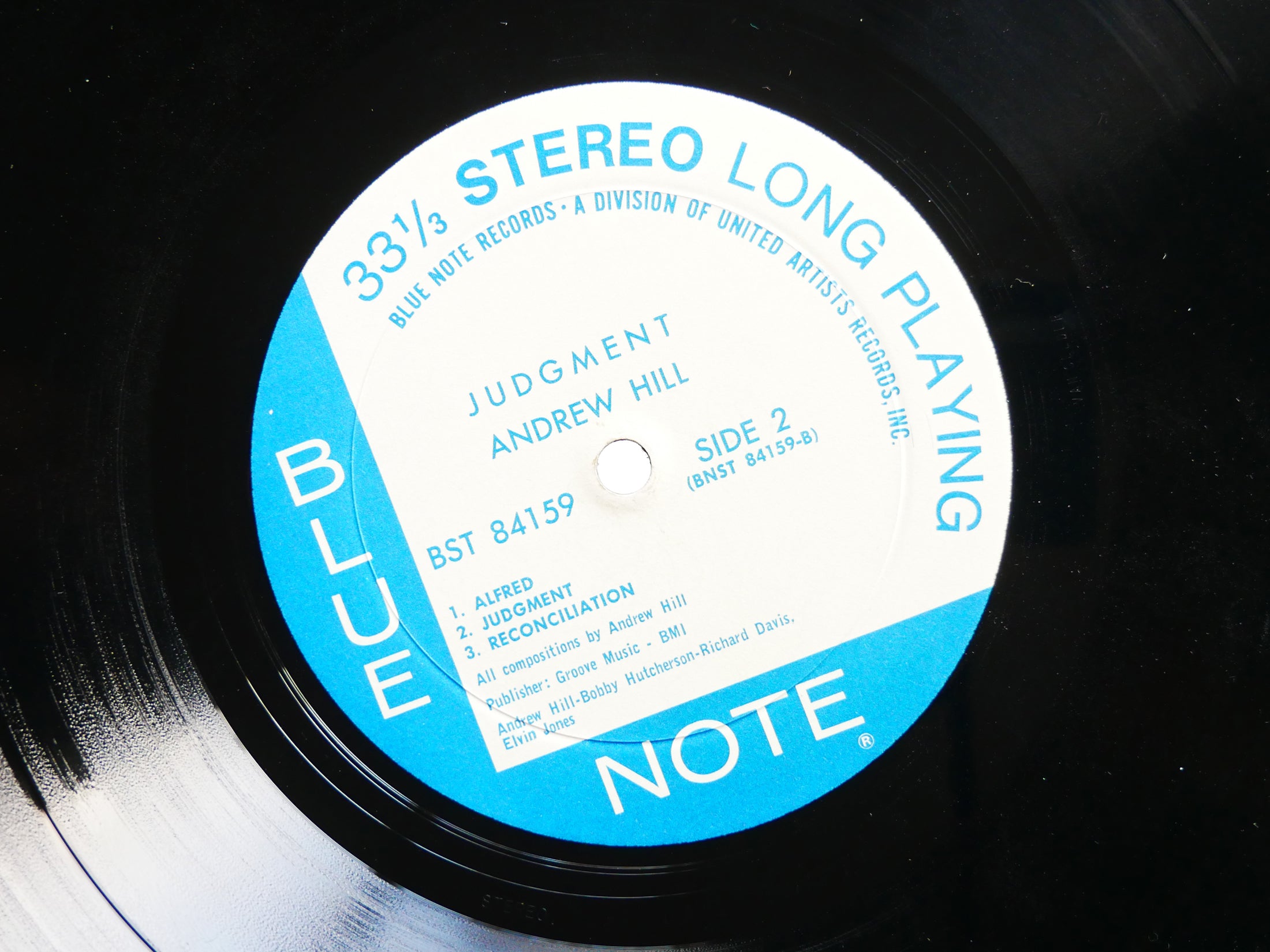 ANDREW HILL Judgment! LP BLUE NOTE BST 84159 US '66 RVG LIBERTY Bobby Hutcherson