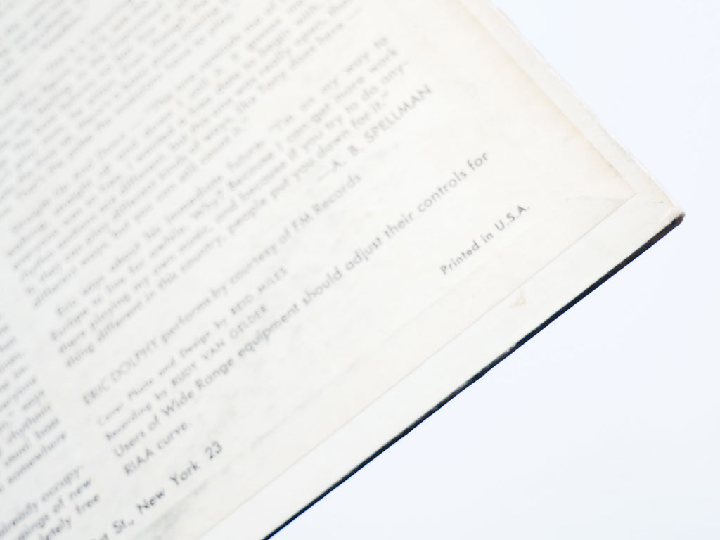 ERIC DOLPHY Out To Lunch! LP BLUE NOTE BST 84163 US 1966 LIBERTY Freddie Hubbard