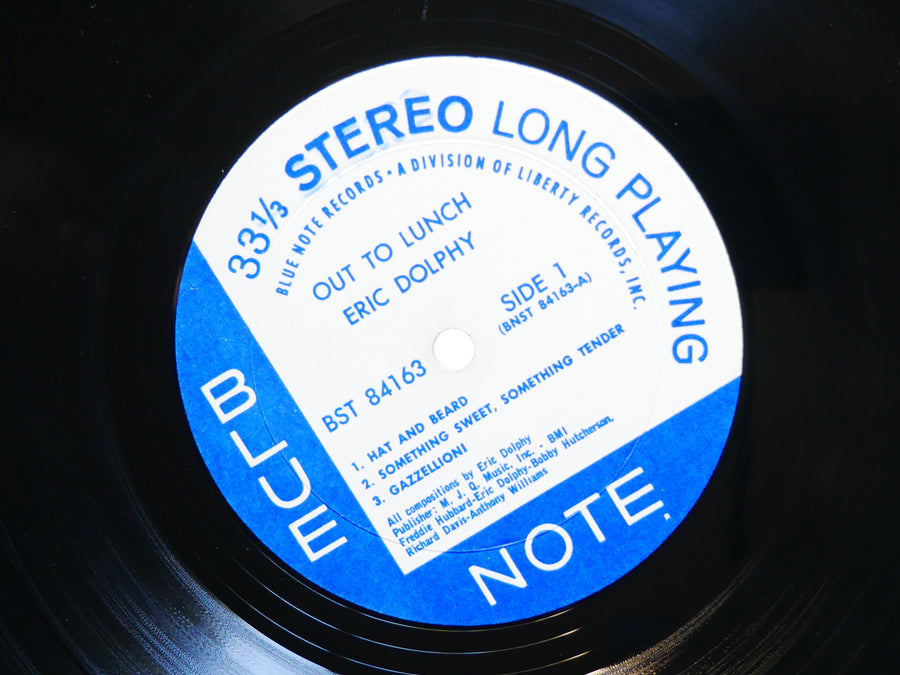 ERIC DOLPHY Out To Lunch! LP BLUE NOTE BST 84163 US 1966 LIBERTY Freddie Hubbard