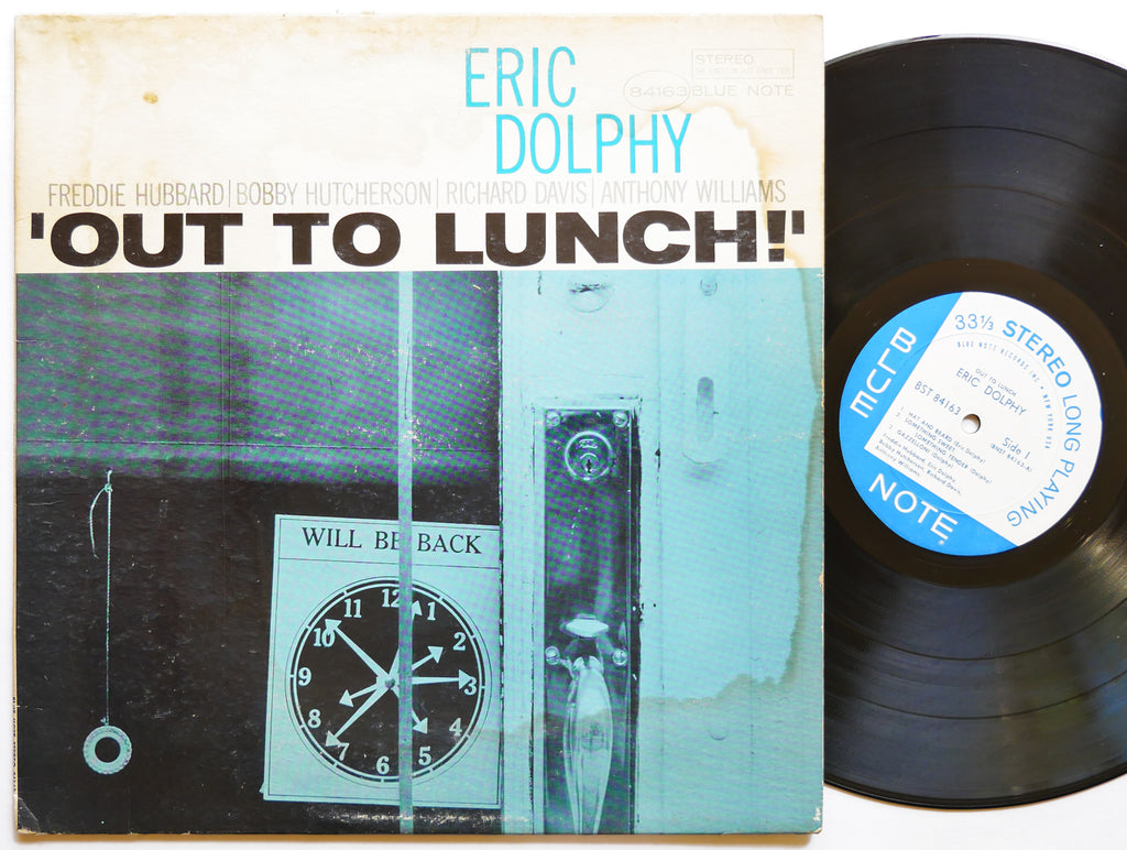 ERIC DOLPHY Out To Lunch! LP BLUE NOTE BST 84163 US 1964 NY EAR Freddie Hubbard