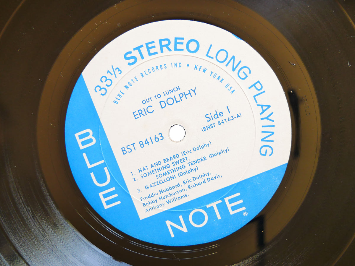 ERIC DOLPHY Out To Lunch! LP BLUE NOTE BST 84163 US 1964 NY EAR Freddie Hubbard